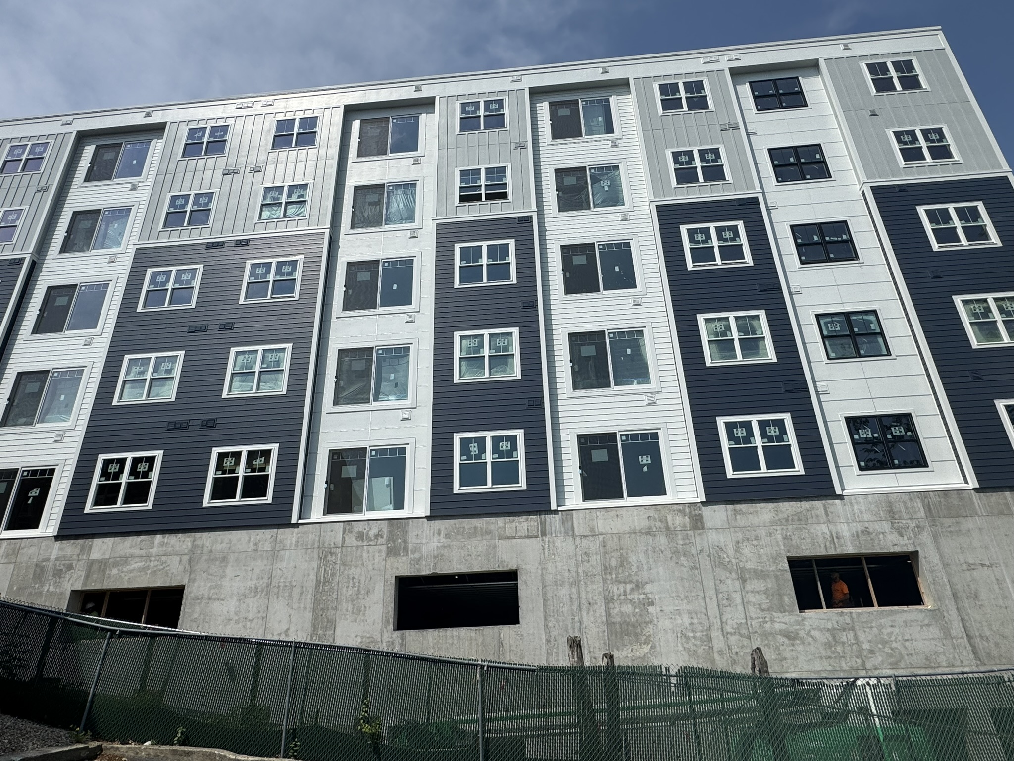 Poet Hill siding project